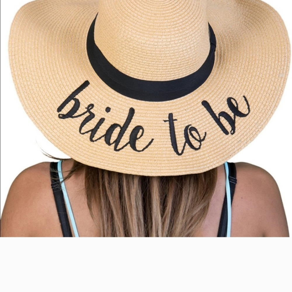 Bride To Be CC  Beach Hat - NWOT